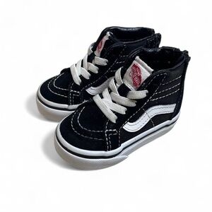 Vans Kids Black High-Top Sneakers
